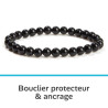 Bracelet Obsidienne